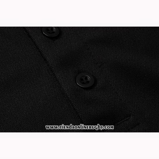 Camiseta Polo Nueva Zelandia All Blacks Maori Rugby 2019 Negro